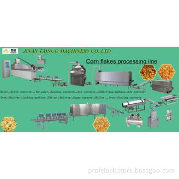 Full Automatic Breakfast Cereal/Corn Flakes Making Machine
